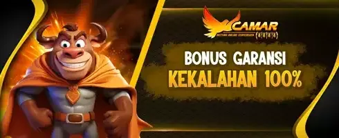 BONUS GARANSI KEKALAHAN 100% promotion